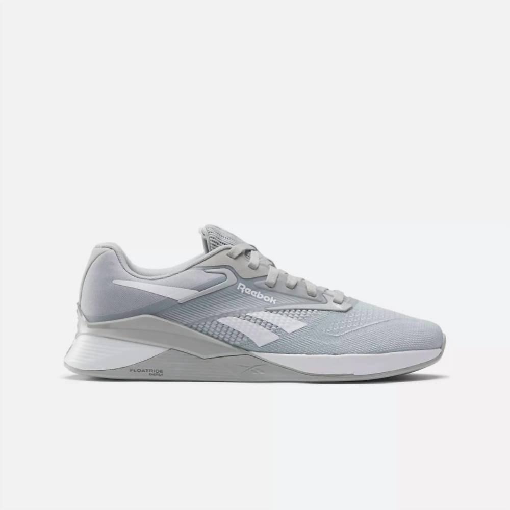 NEW REEBOK unisex nano x4 training sneaker in pure grey 3 white pure grey 3